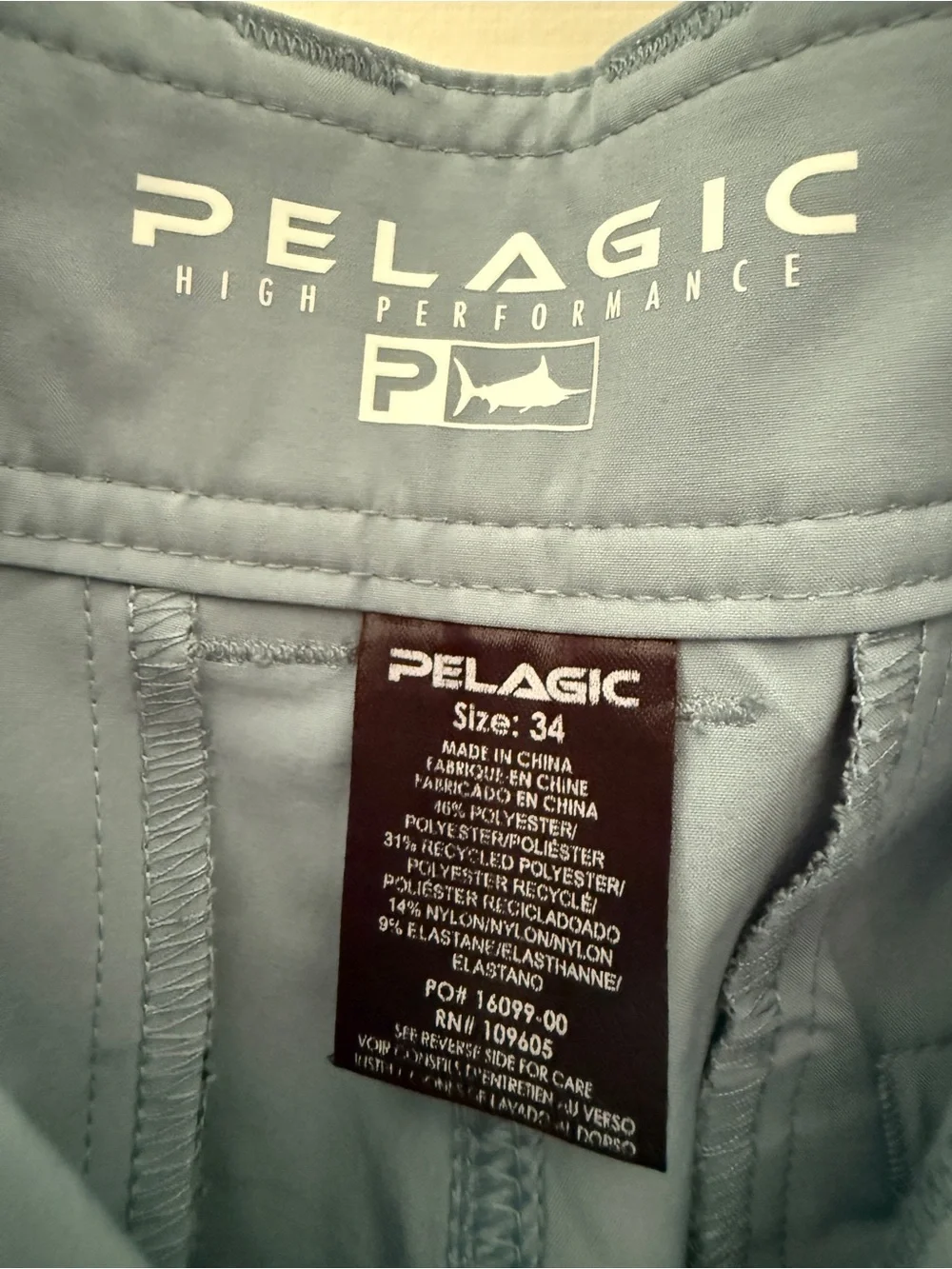 Pelagic Light Blue Men's Shorts